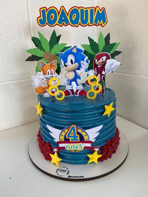 Bolo de festa infantil decorado